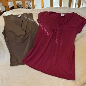 2 Oh Baby Motherhood Maternity Tees